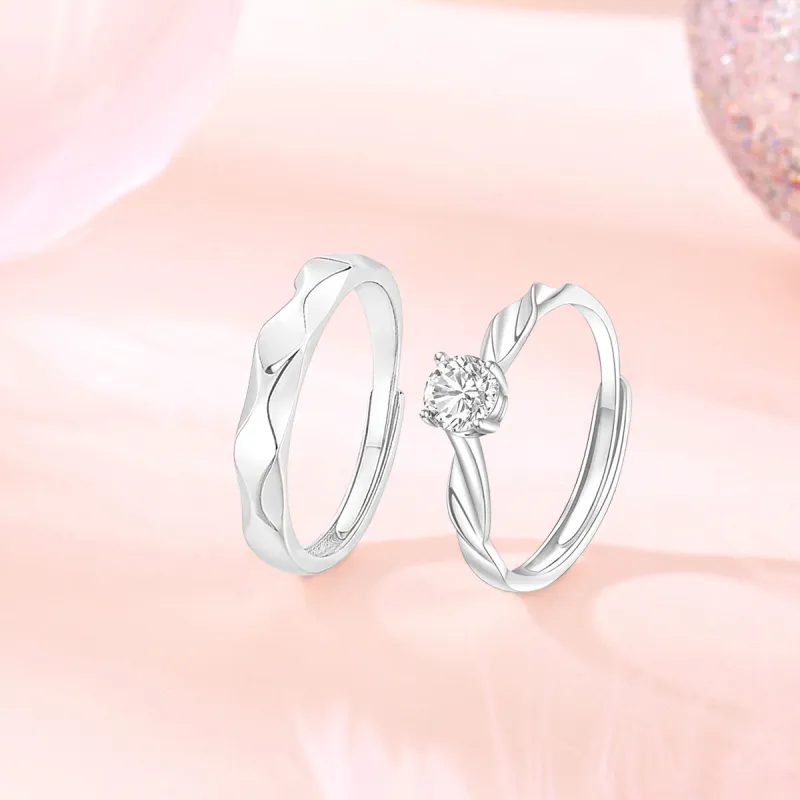 FANFRI Sterling Silver Rings Unisex-4
