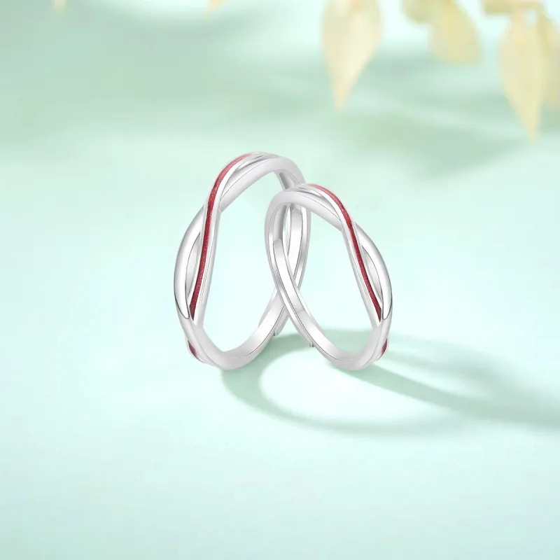 FANFRI Sterling Silver Rings Unisex-4
