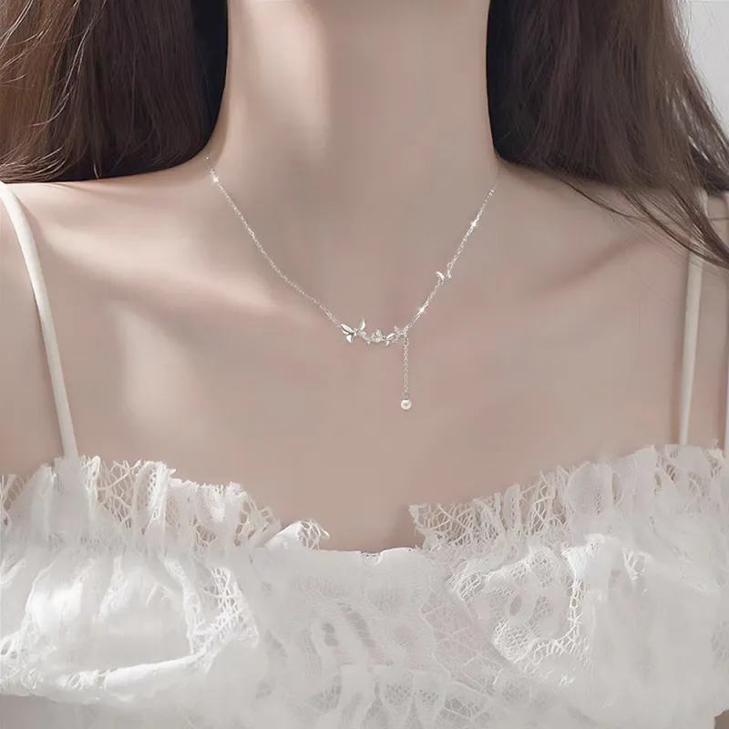 FANFRI Zircon Necklaces Women's Box, Sweet Love Confession-1
