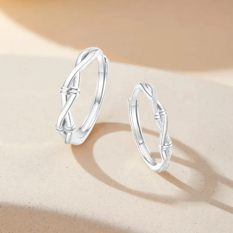 FANFRI Sterling Silver Rings Unisex-2