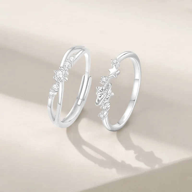 FANFRI 999 Fine Silver Rings Unisex-2