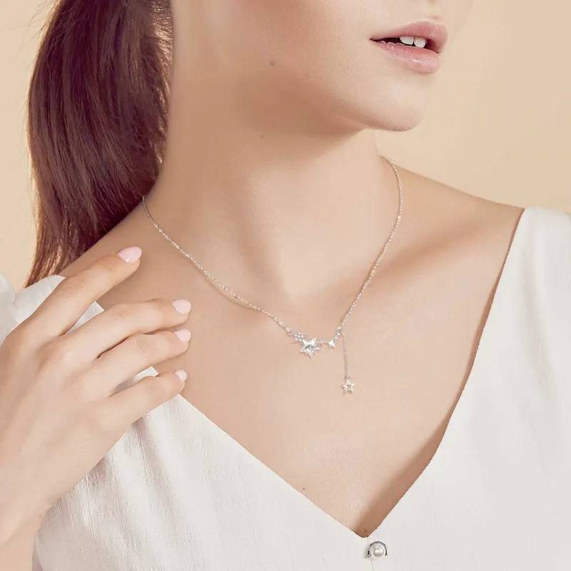 FANFRI Zircon Necklaces Women's-3