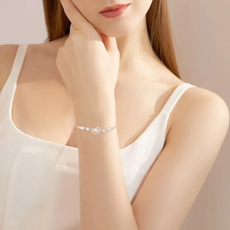 FANFRI Sterling Silver Bracelets Women's Box-2