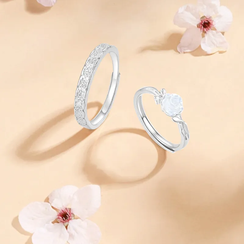 FANFRI Sterling Silver Rings Unisex-4