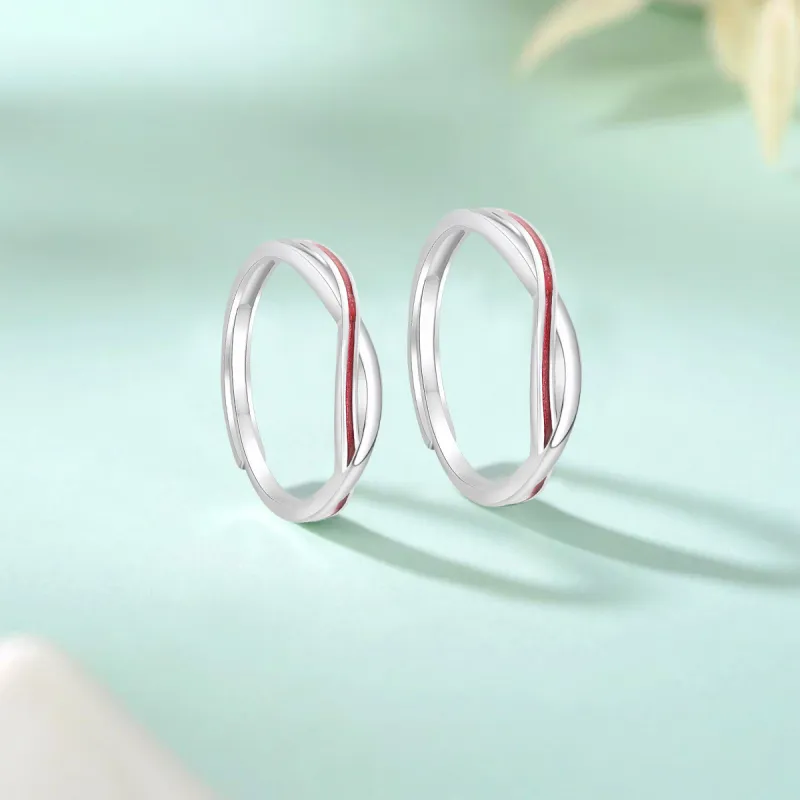FANFRI Sterling Silver Rings Unisex-2
