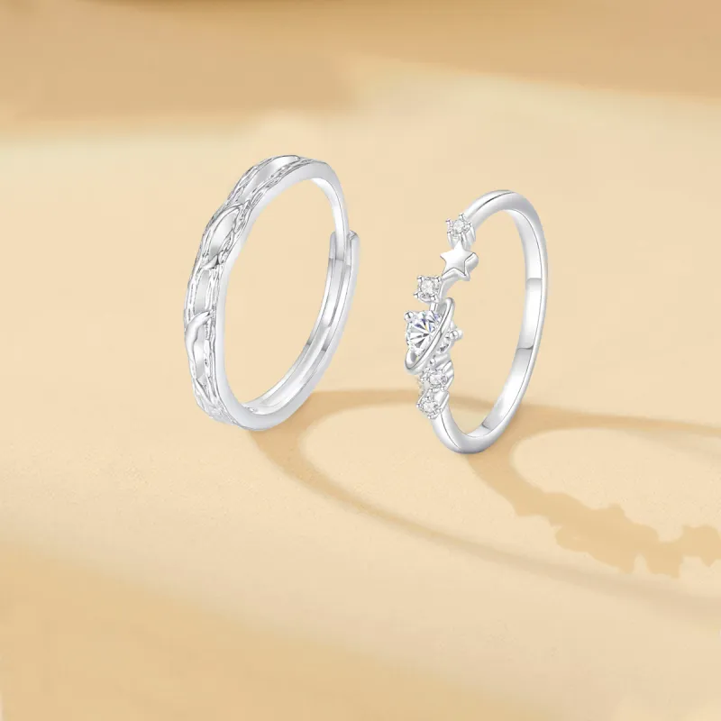 FANFRI Sterling Silver Rings Unisex-4