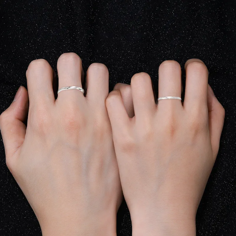 FANFRI Sterling Silver Rings Unisex-3