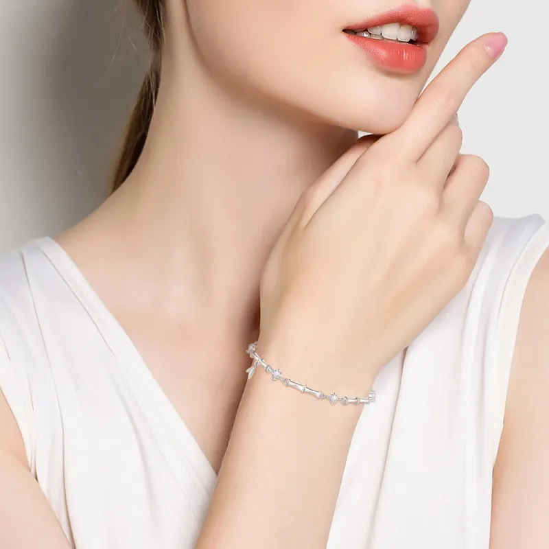 FANFRI Sterling Silver Bracelets Women's-3