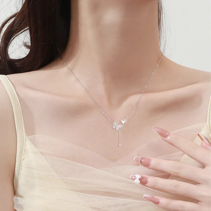 FANFRI Sterling Silver Necklaces Women's-1