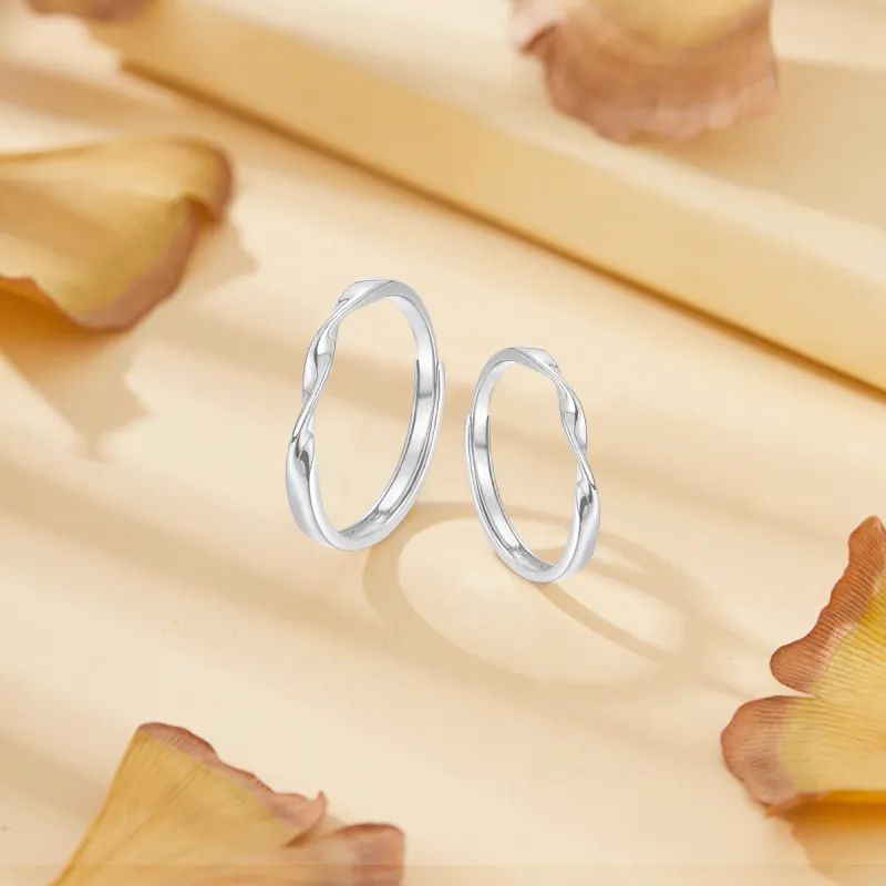 FANFRI Sterling Silver Rings Unisex Date Confession Box Sweet Adoration-1