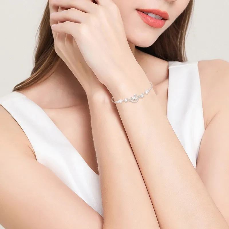 FANFRI Sterling Silver Bracelets Women's Box-3