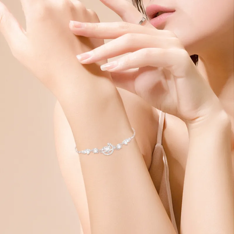 FANFRI Sterling Silver Bracelets Women's Box-4