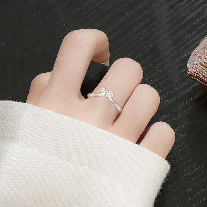 FANFRI 999 Fine Silver Rings Women's-3
