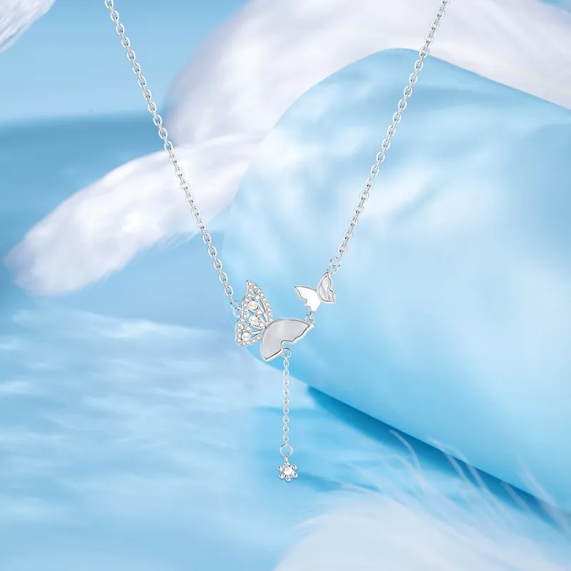 FANFRI Sterling Silver Necklaces Women's-5