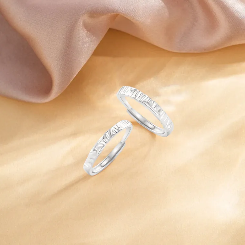 FANFRI Sterling Silver Rings Unisex Box-5