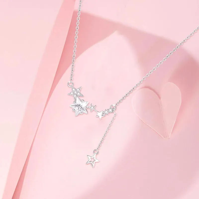 FANFRI Zircon Necklaces Women's-4