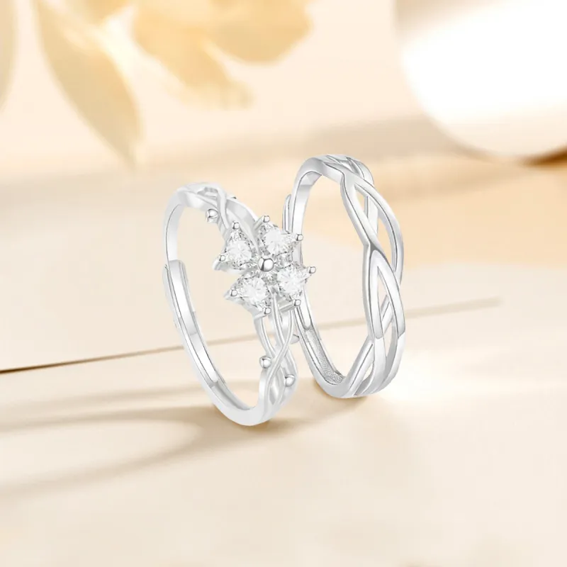 FANFRI Sterling Silver Rings Unisex Birthday And Anniversary Gift Confession Box-2