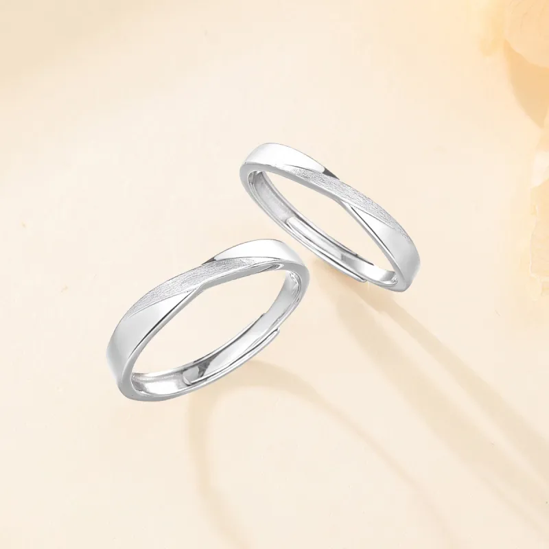 FANFRI Sterling Silver Rings Unisex-2