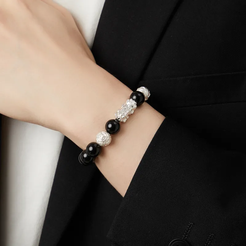 MURSTER Obsidian Bracelets Men's-6