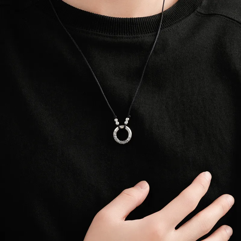 MURSTER S925 Silver Necklaces Men's-1