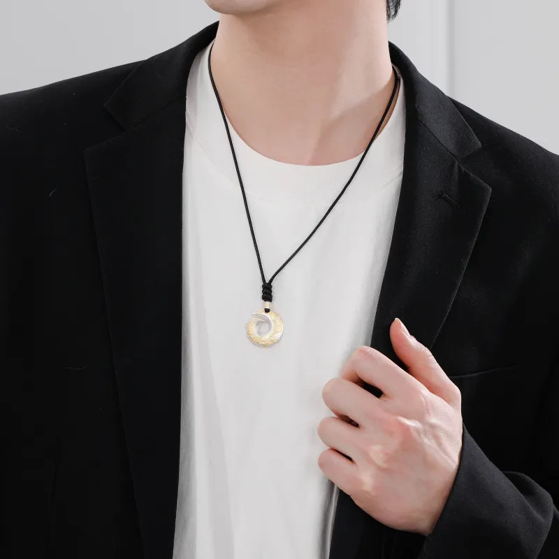 MURSTER S999 Fine Silver Necklaces Men's-4