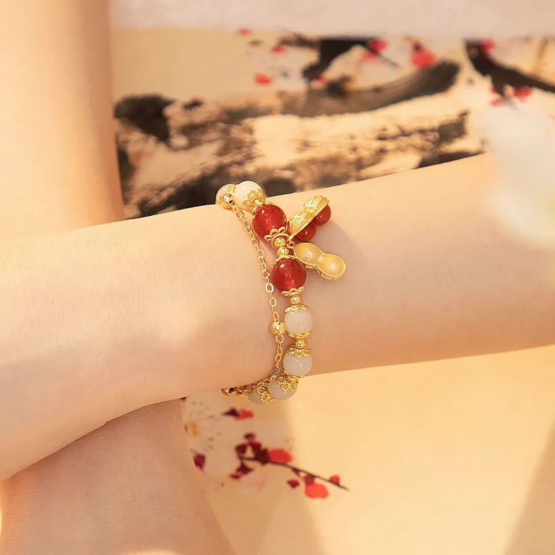 MURSTER Agate Jade Bracelets Women's-8
