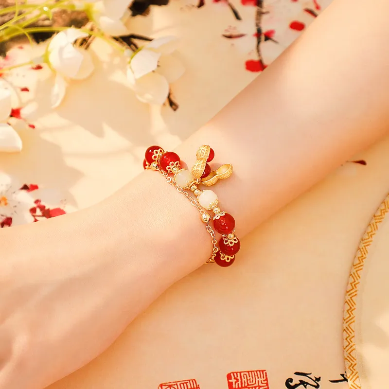 MURSTER Agate Jade Bracelets Women's-4