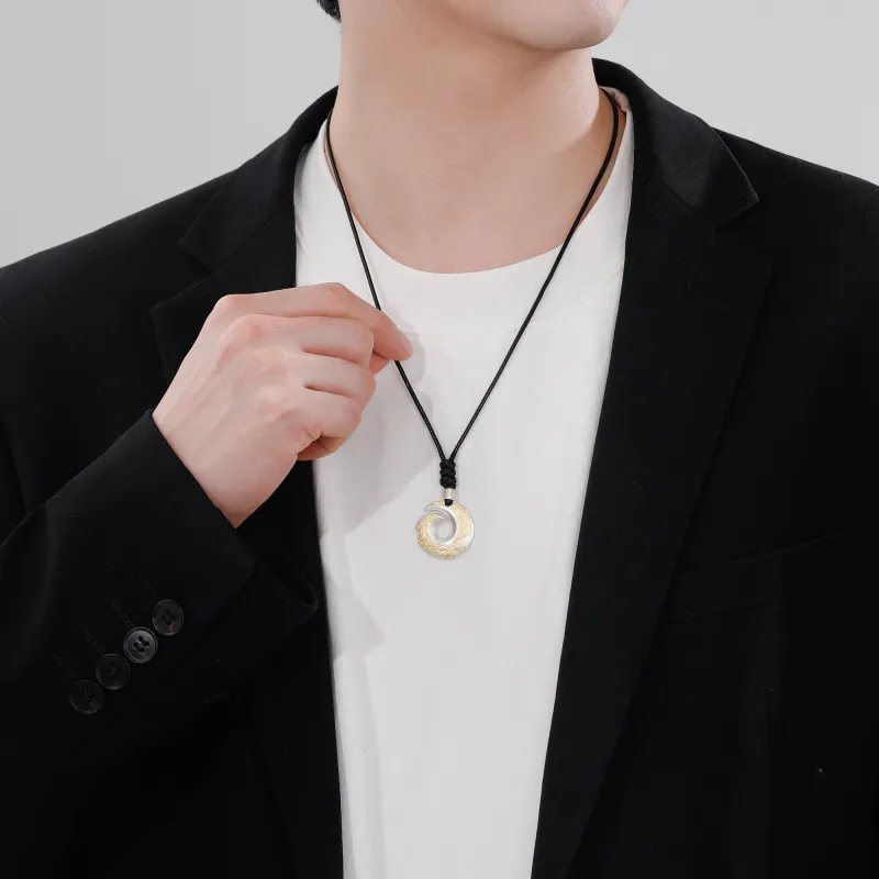 MURSTER S999 Fine Silver Necklaces Men's-5