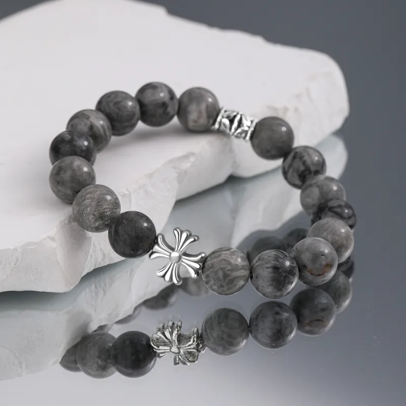MURSTER Copper Synthetic White Turquoise Bracelets Unisex-7