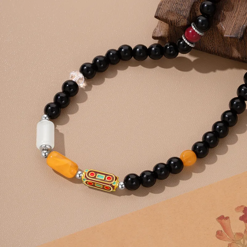MURSTER Obsidian Jade Bracelets Women's-6