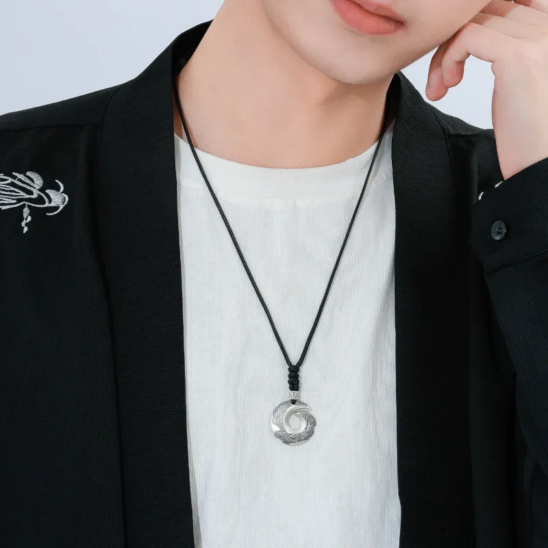 MURSTER S999 Fine Silver Sterling Silver Necklaces Men's-6