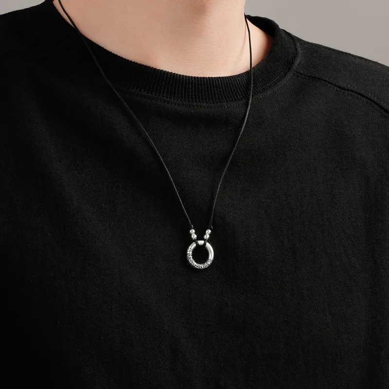 MURSTER S925 Silver Necklaces Men's-3