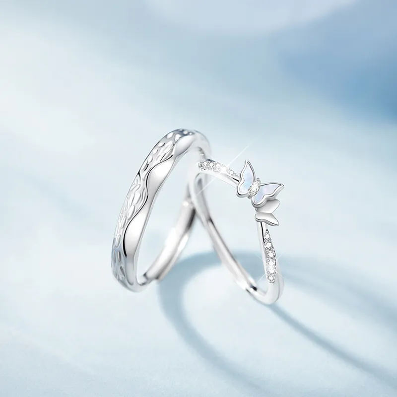 CARLHEIM S999 Fine Silver Rings Unisex-3