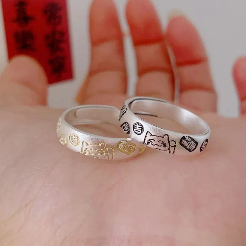 CARLHEIM S999 Fine Silver Rings Unisex-3