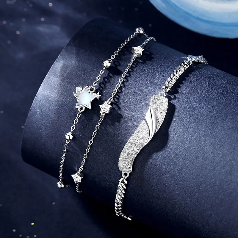 CARLHEIM S925 Silver Bracelets Women's-3