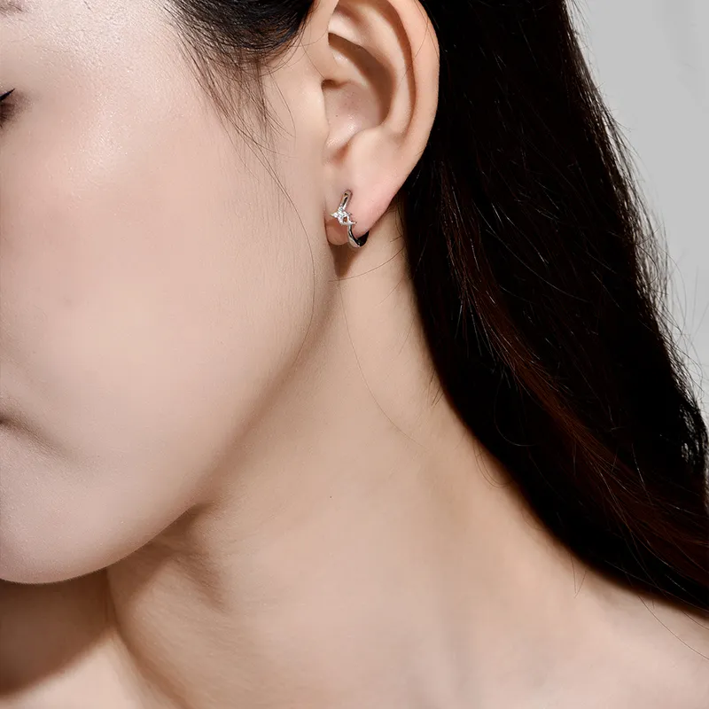 CARLHEIM S999 Fine Silver Earrings Women's-2