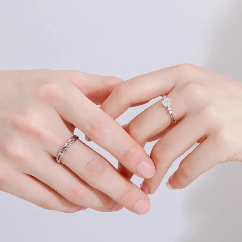 CARLHEIM S999 Fine Silver Rings Unisex-2