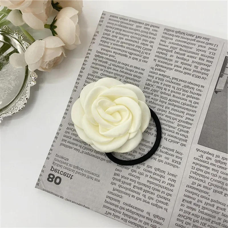 CARLHEIM Fabric Satin Hair Tie Women's-2