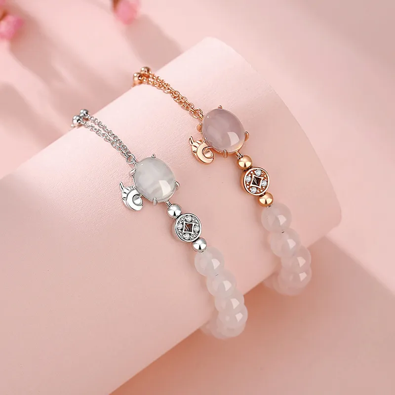CARLHEIM Chalcedony Bracelets Unisex-2