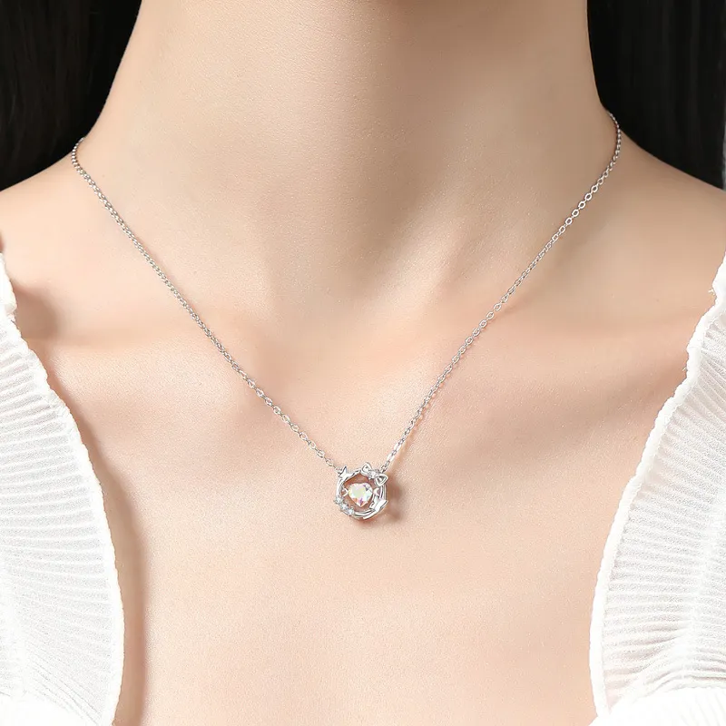 CARLHEIM S925 Silver Necklaces Women's-4