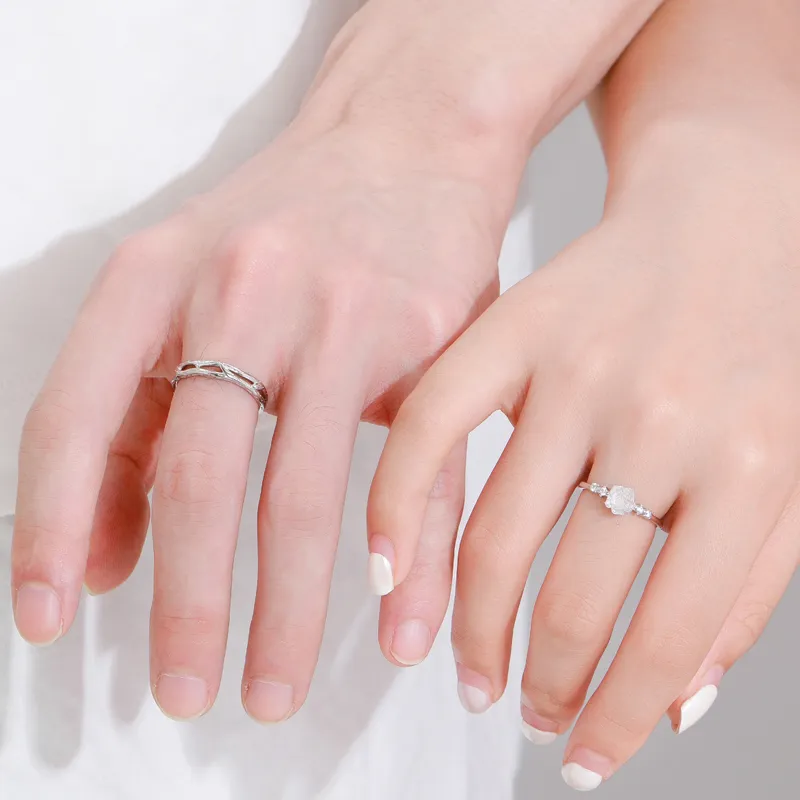 CARLHEIM S999 Fine Silver Rings Unisex-3