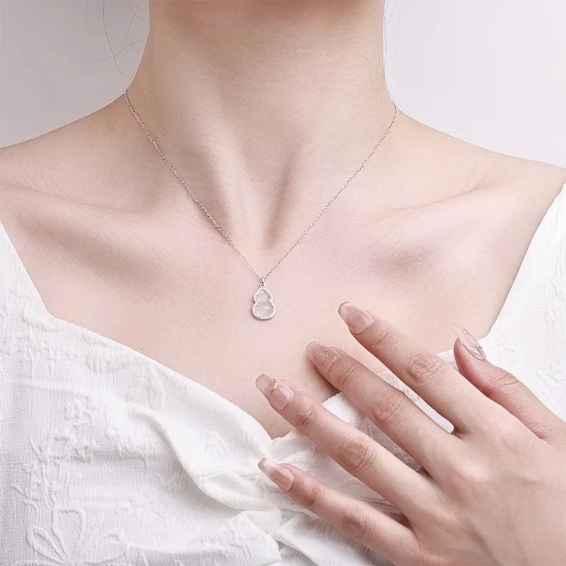 CARLHEIM Chalcedony Necklaces Women's-2