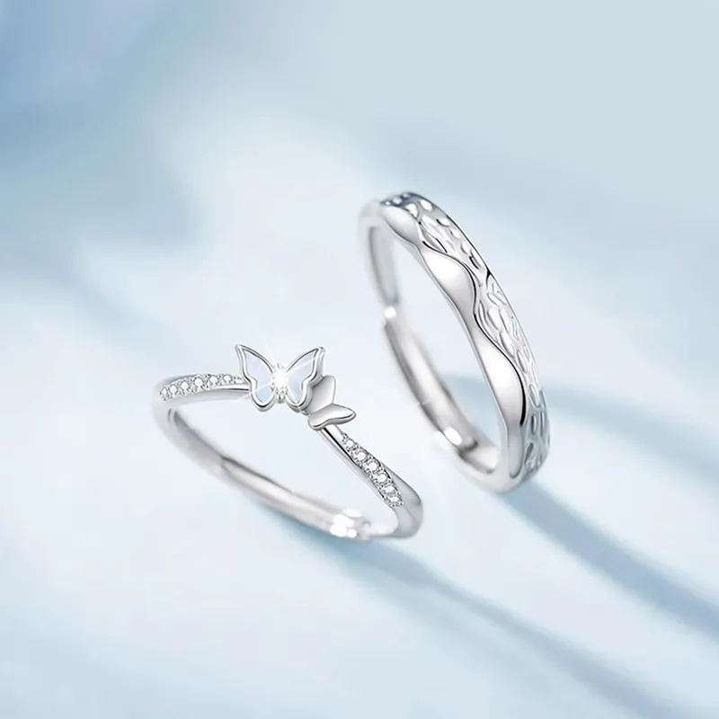 CARLHEIM S999 Fine Silver Rings Unisex-2