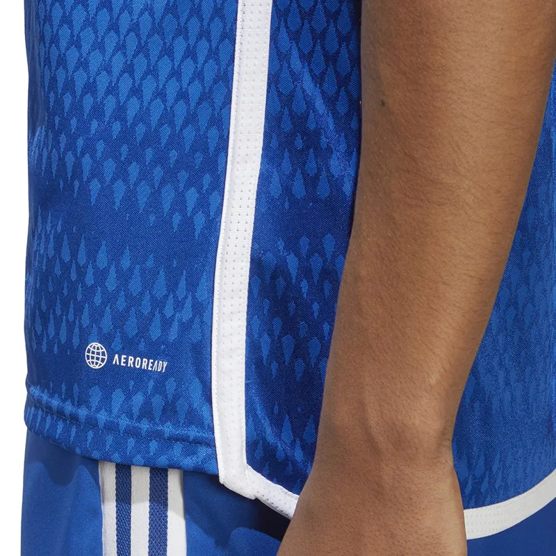 Adidas TIRO23 C M JSY Soccer Jersey Men's Blue-4