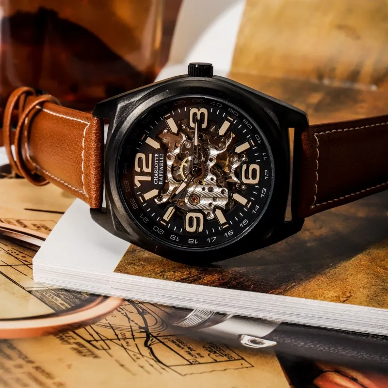 CHARLOTTE RAFFAELLI Men The Heart Of Machinery Series Watch-29