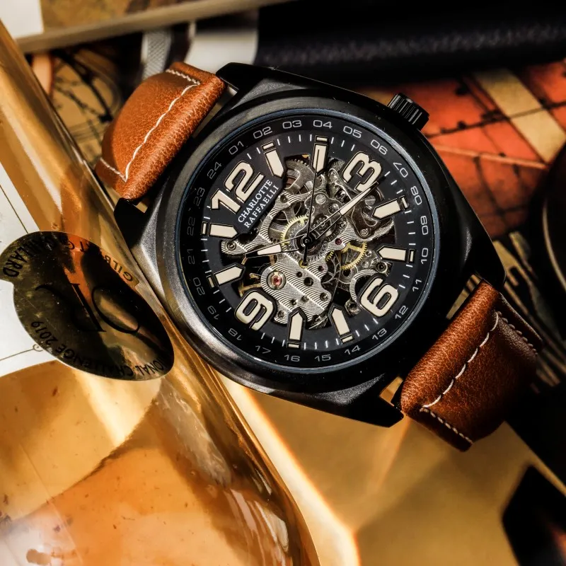 CHARLOTTE RAFFAELLI Men The Heart Of Machinery Series Watch-25