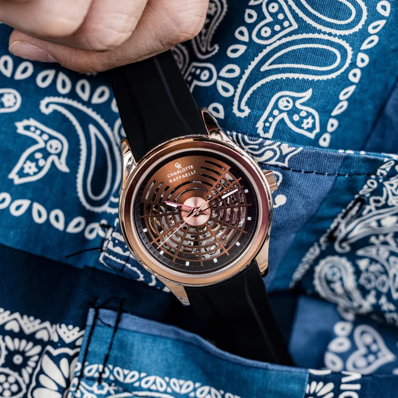 CHARLOTTE RAFFAELLI Men The Heart Of Machinery Series Watch-3