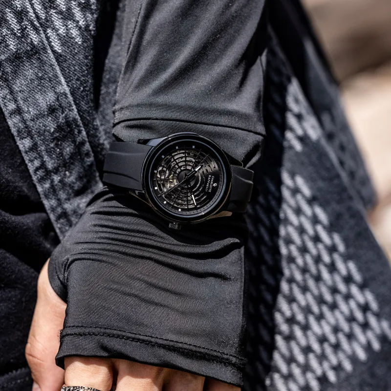 CHARLOTTE RAFFAELLI Men The Heart Of Machinery Series Watch-7