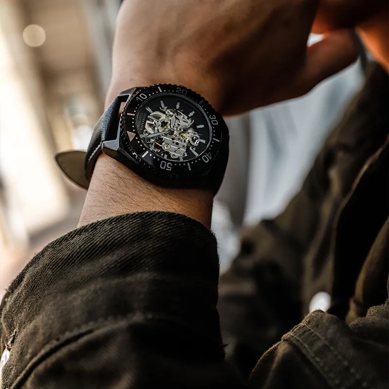 CHARLOTTE RAFFAELLI Men The Heart Of Machinery Series Watch-15