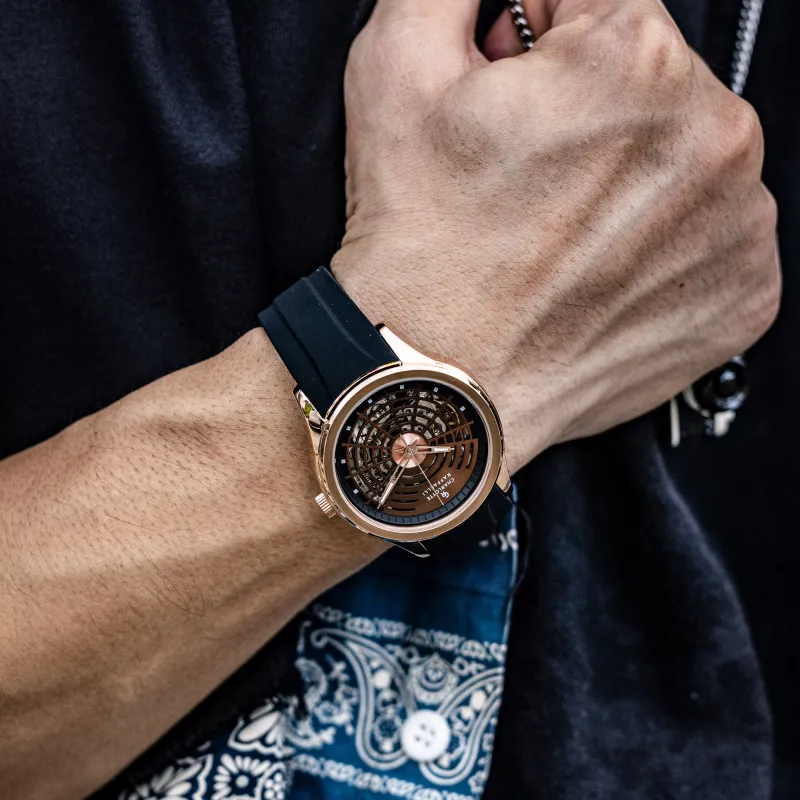 CHARLOTTE RAFFAELLI Men The Heart Of Machinery Series Watch-1